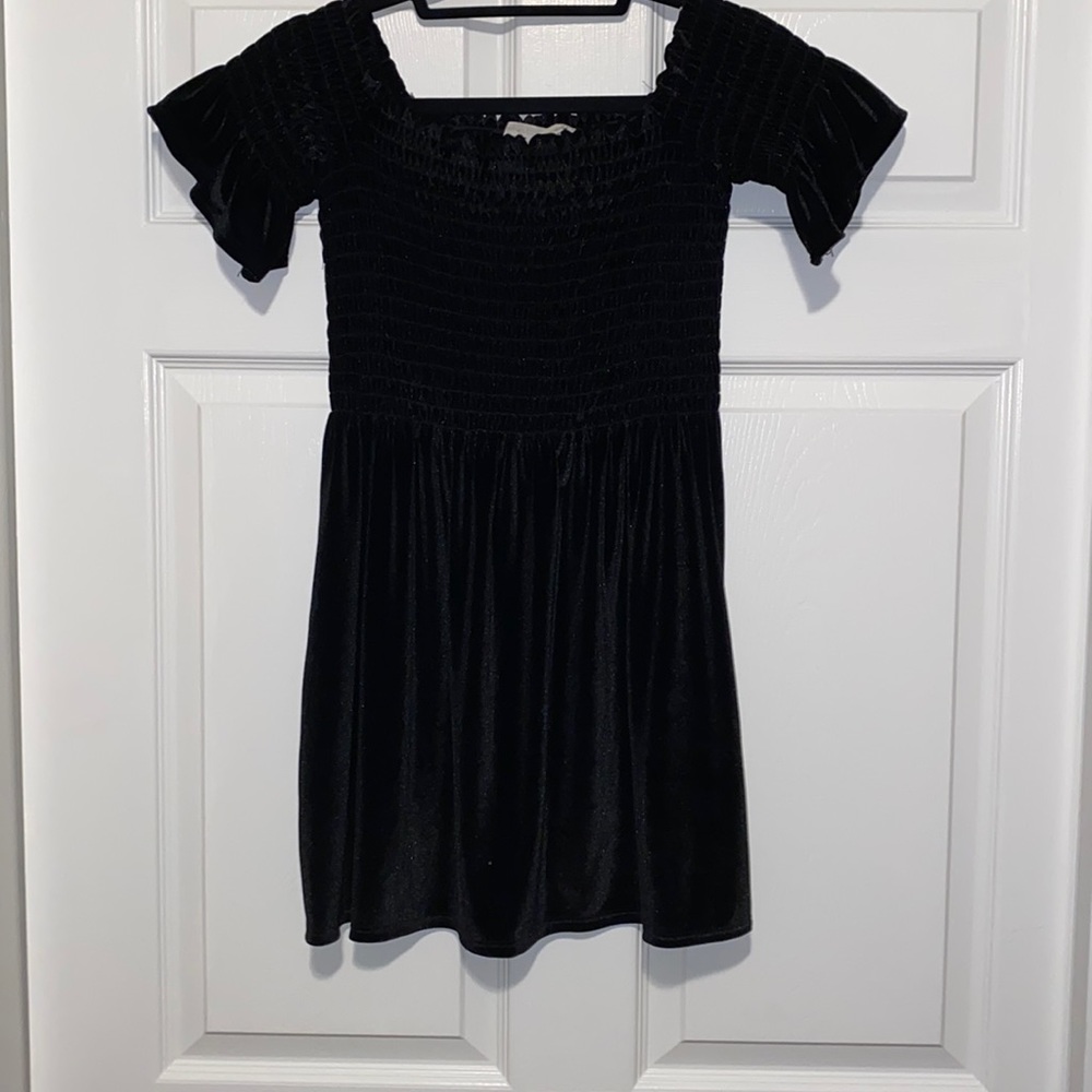 Black Velvet UO Dress